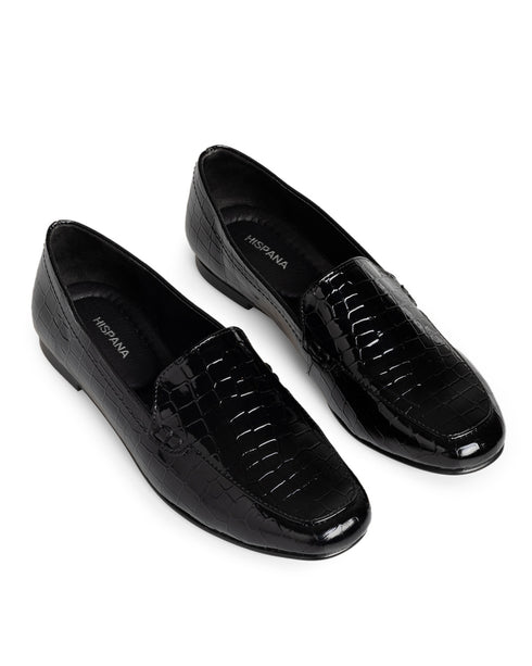Mocasín Negro Confort Croc 18901